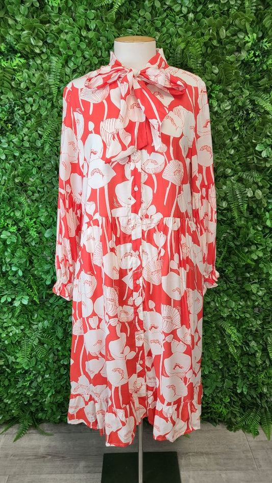 Loughlin Floral Poppy Dress (10)