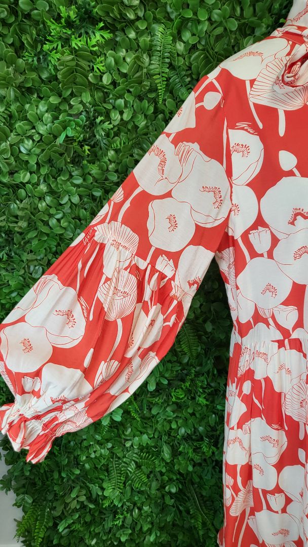 Loughlin Floral Poppy Dress (10)