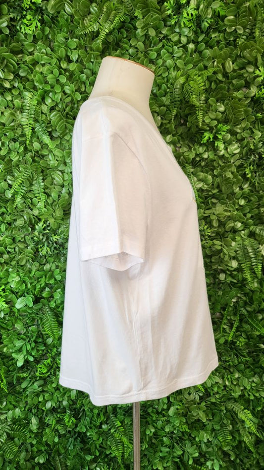 Elm White Gingham Cross Tee (12)