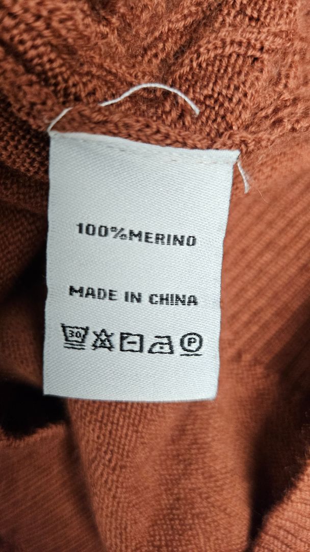 Preen Rust Cable Merino Vest (12-14)