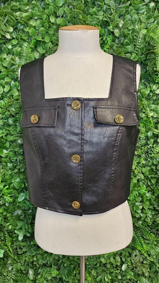 Lioness Black Coco Vest BNWT (12)