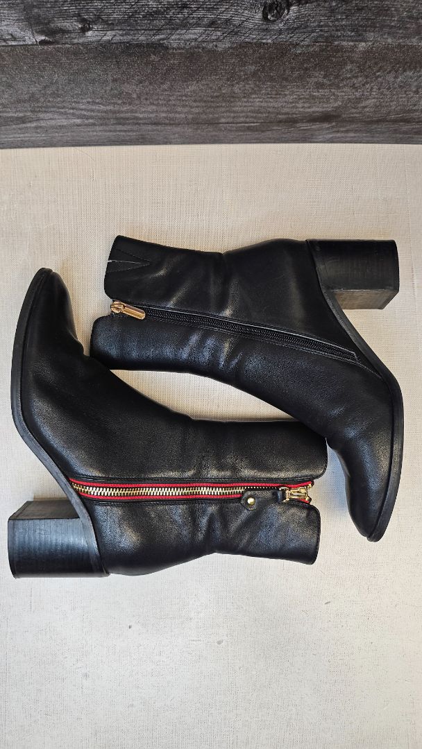 Bresley Black Stripe Side Boot (40)