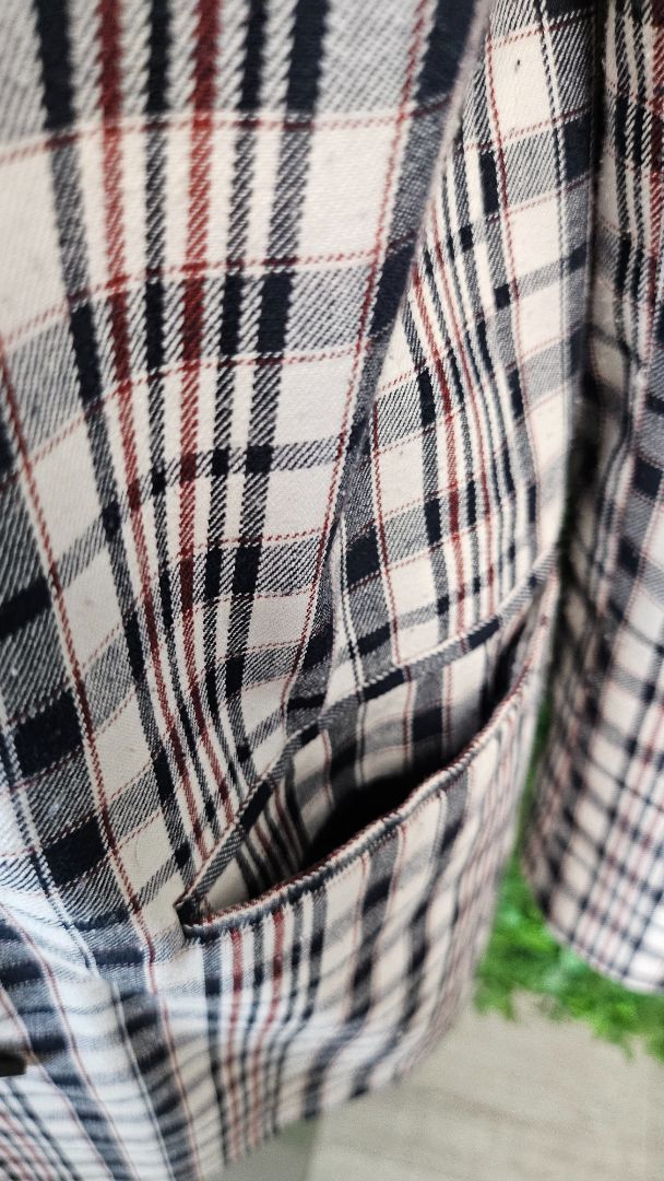 Pull & Bear Check Boyfriend Blazer (10)