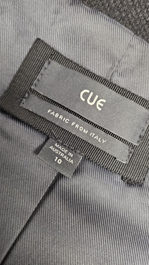 Cue Black Wool Coat (10)