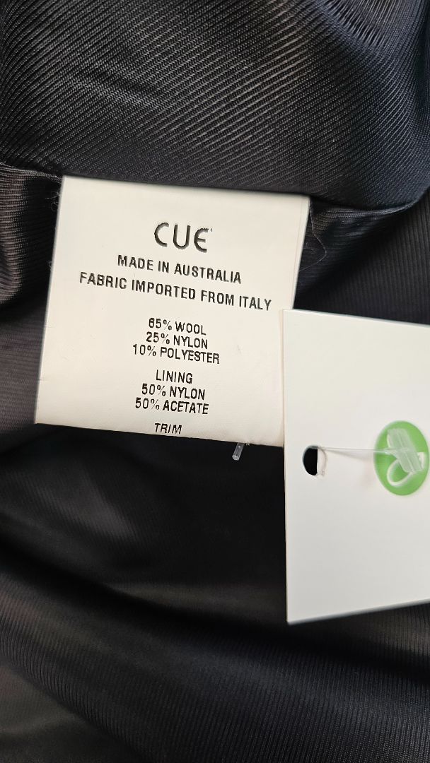 Cue Black Wool Coat (10)