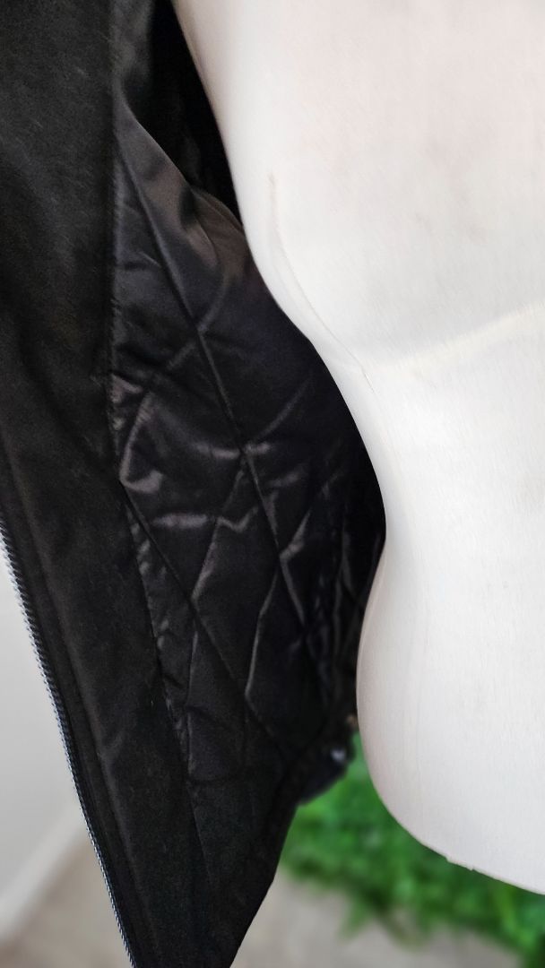 Fdi Black Fur Trim Jacket (12)