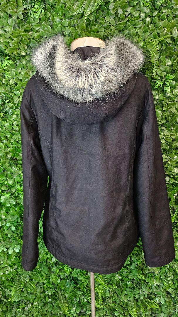 Fdi Black Fur Trim Jacket (12)