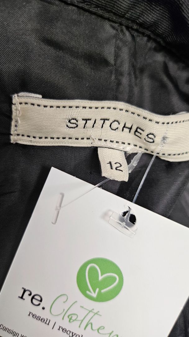 Stitches Black Light Trenchcoat (12)