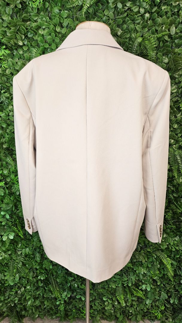 Abercrombie & Fitch Putty Boyfriend Blazer (16-18)