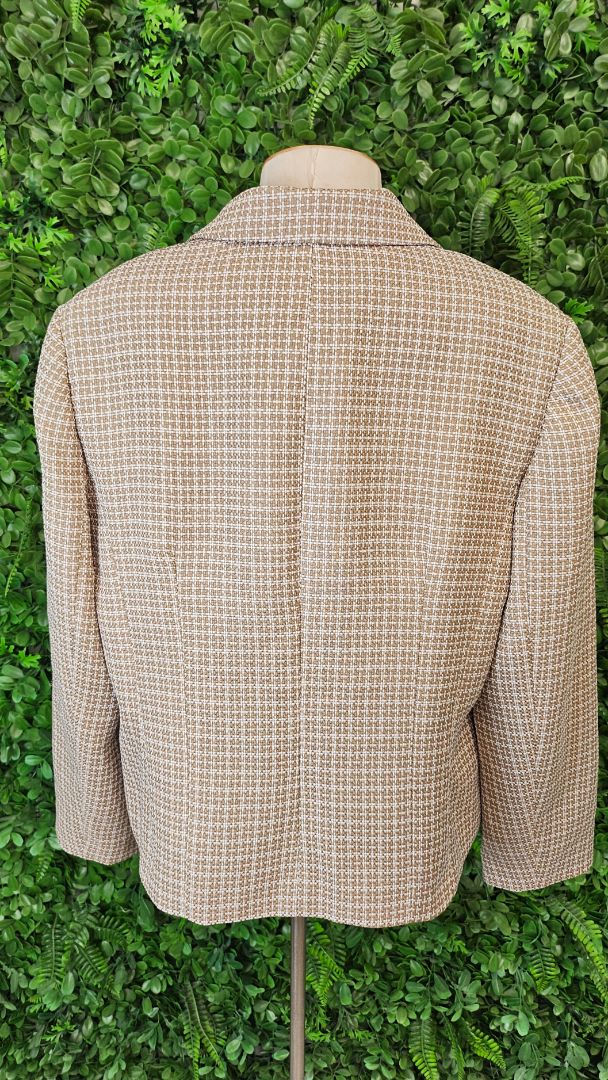Kasper Natural Textured Blazer (18)
