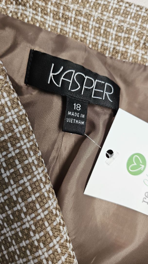 Kasper Natural Textured Blazer (18)