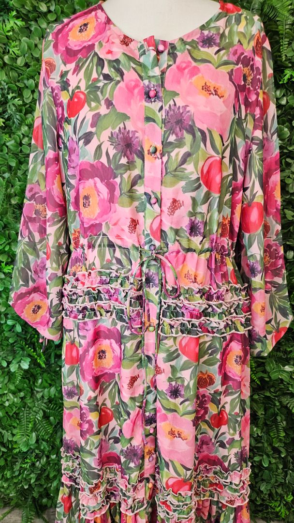 Dainty Jewels Floral Ruffle Dress BNWT (14)