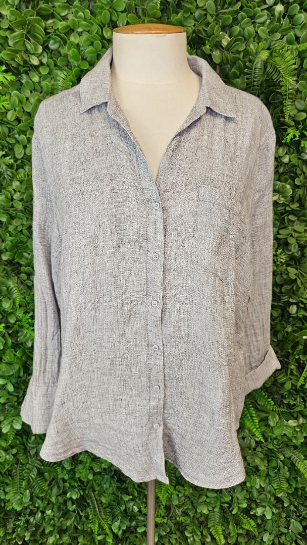 Max Grey Linen Shirt (10)