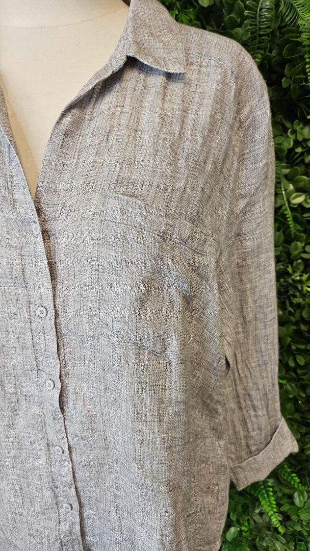 Max Grey Linen Shirt (10)