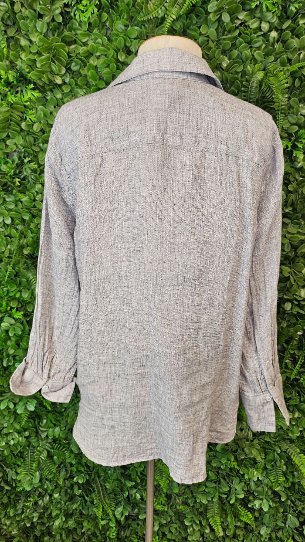 Max Grey Linen Shirt (10)