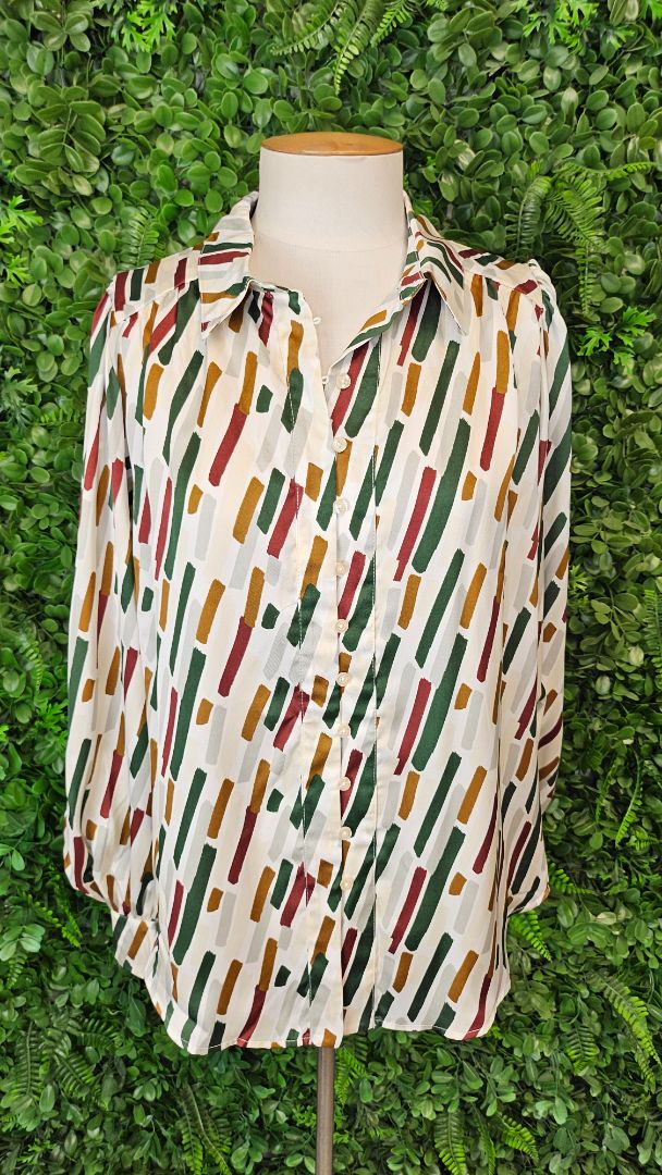Drama The Label Retro Print Retro Print Shirt (10-12)