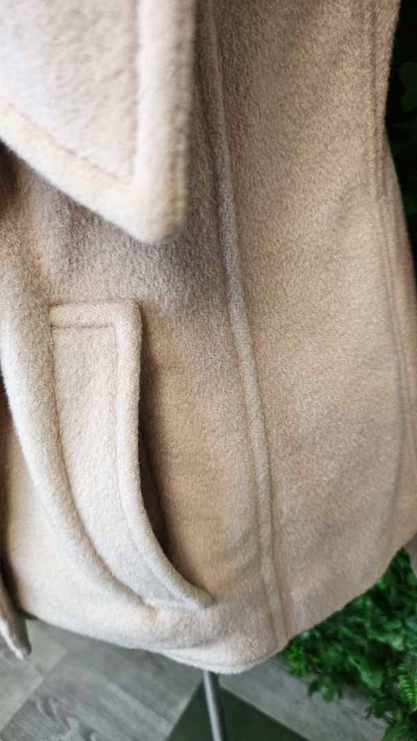 Paula Ryan Beige Cashmere Blend Jacket (10)