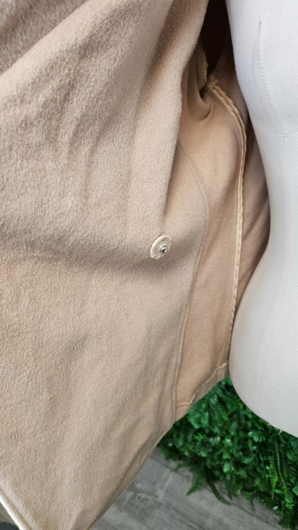Paula Ryan Beige Cashmere Blend Jacket (10)