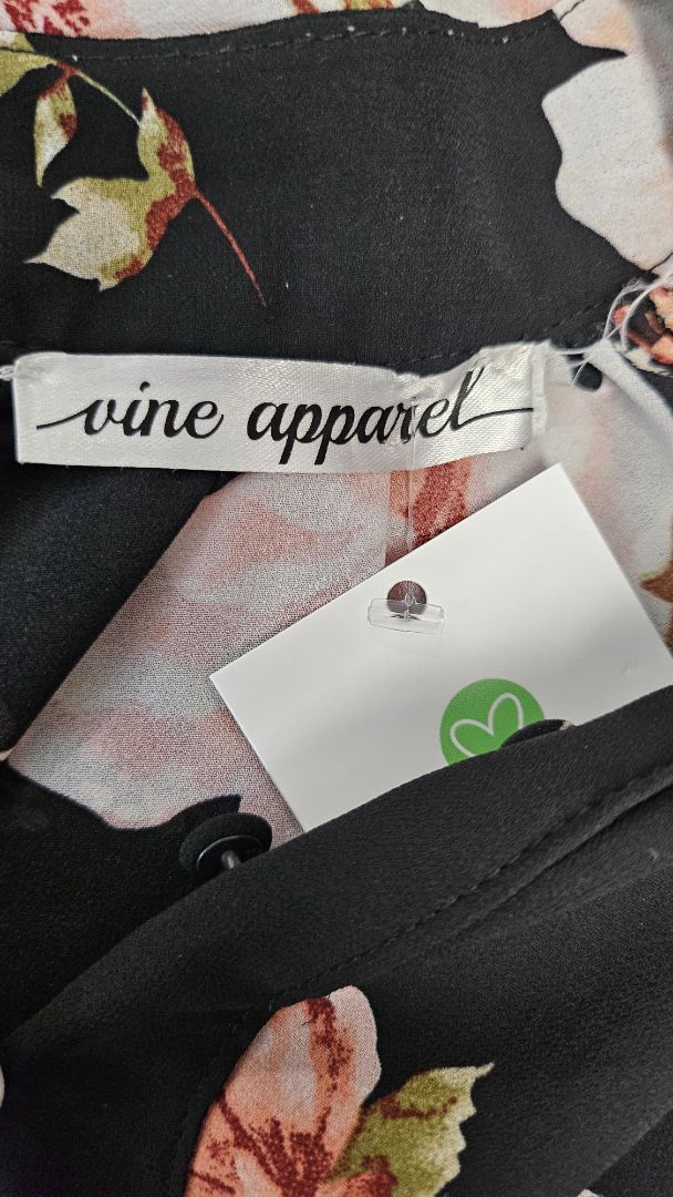 Vine Apparel Print Lightweight Blouse (14)