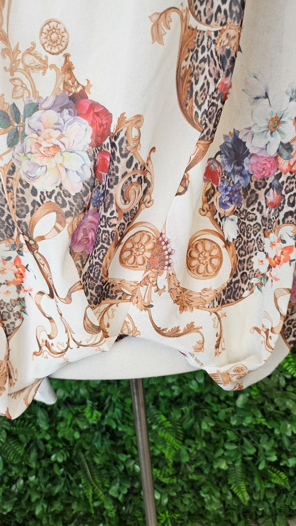 Ivyblu Print Oversized Top (10-12)