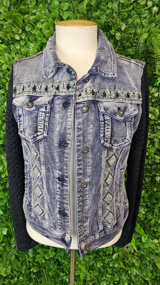 Desigual Ink Cord Deco Jacket (10)