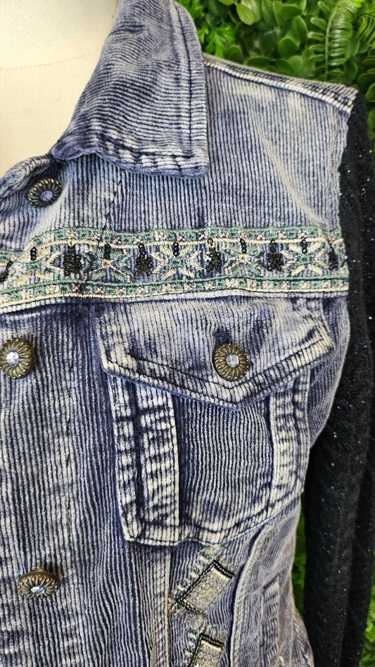 Desigual Ink Cord Deco Jacket (10)