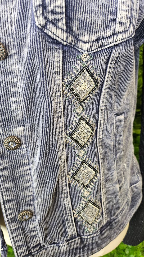 Desigual Ink Cord Deco Jacket (10)