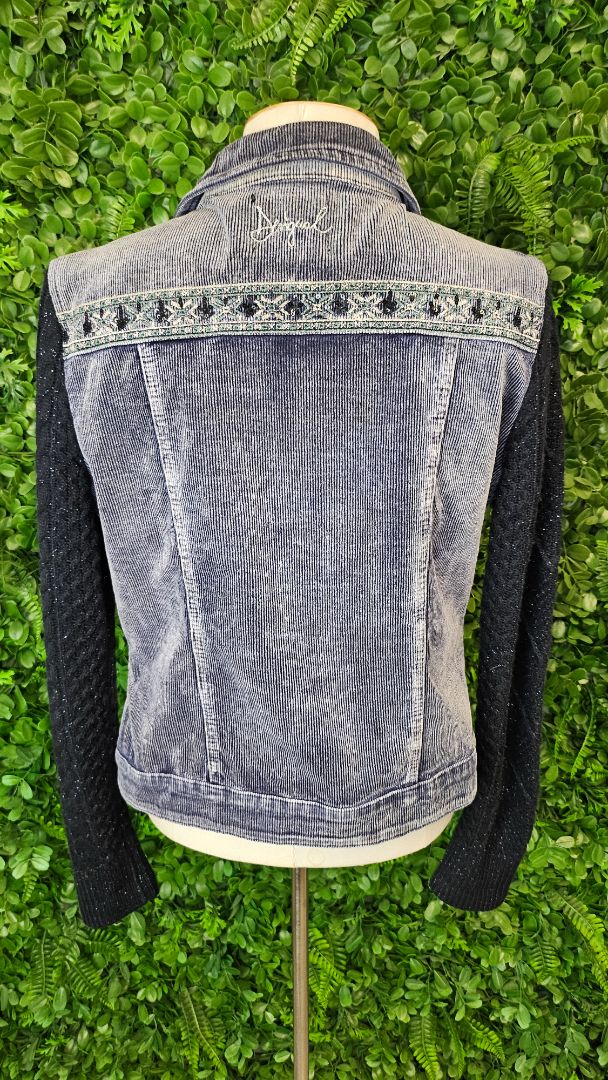 Desigual Ink Cord Deco Jacket (10)