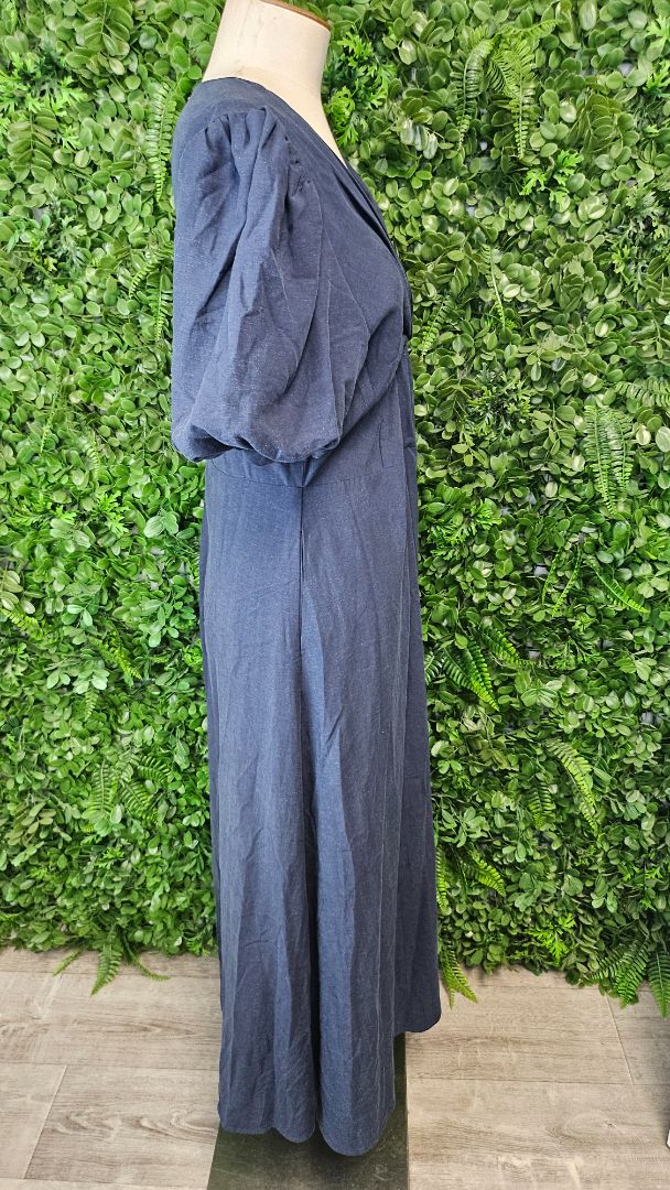 Drama The Label Navy Twist Dress (10)