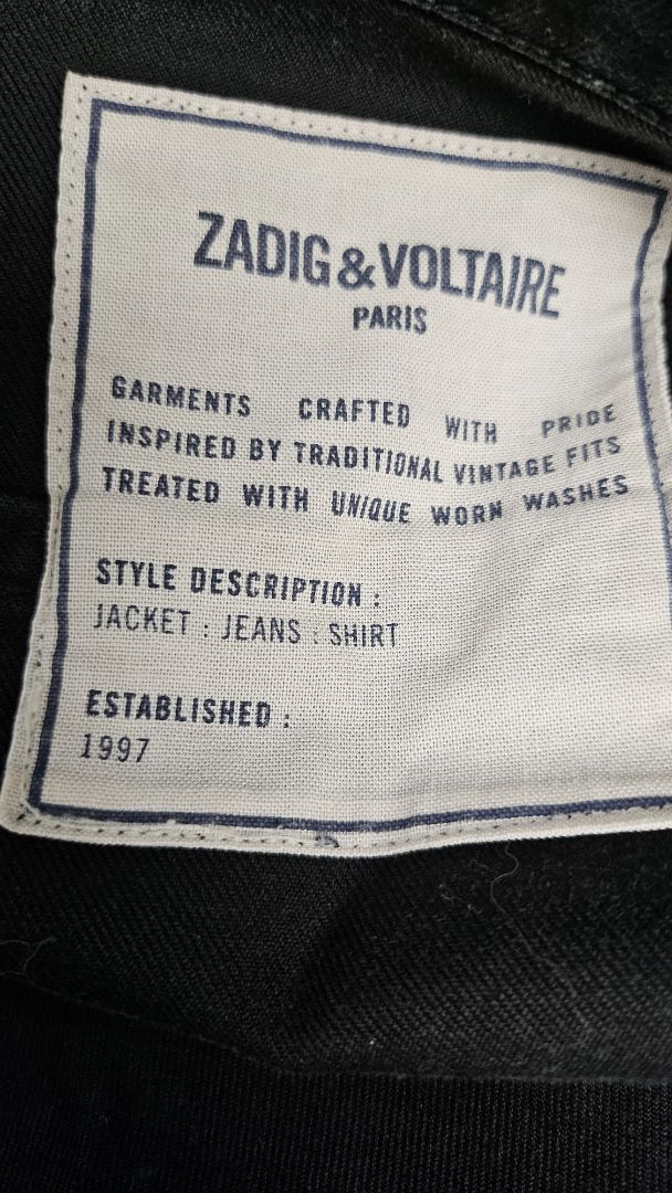 Zadig & Voltaire Black Cargo jacket (10)