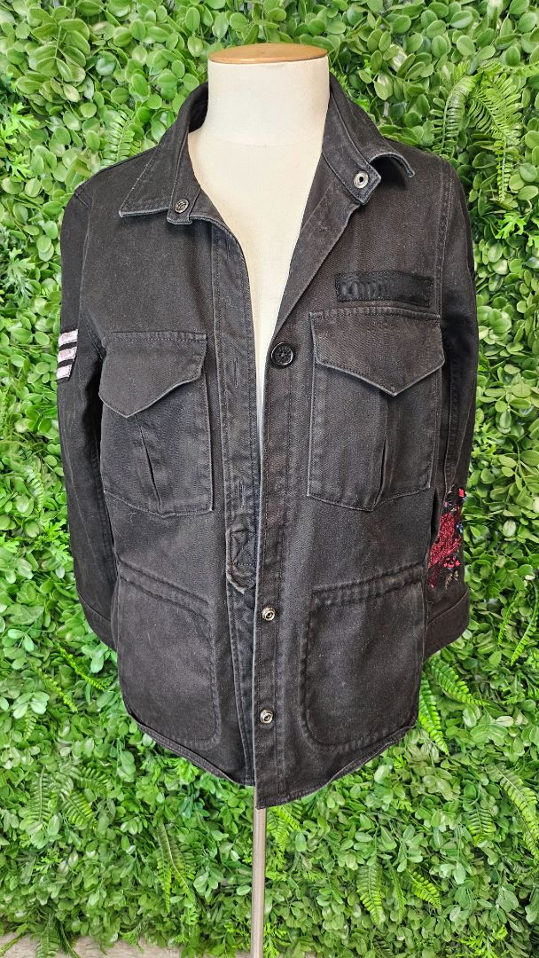 Zadig & Voltaire Black Cargo jacket (10)