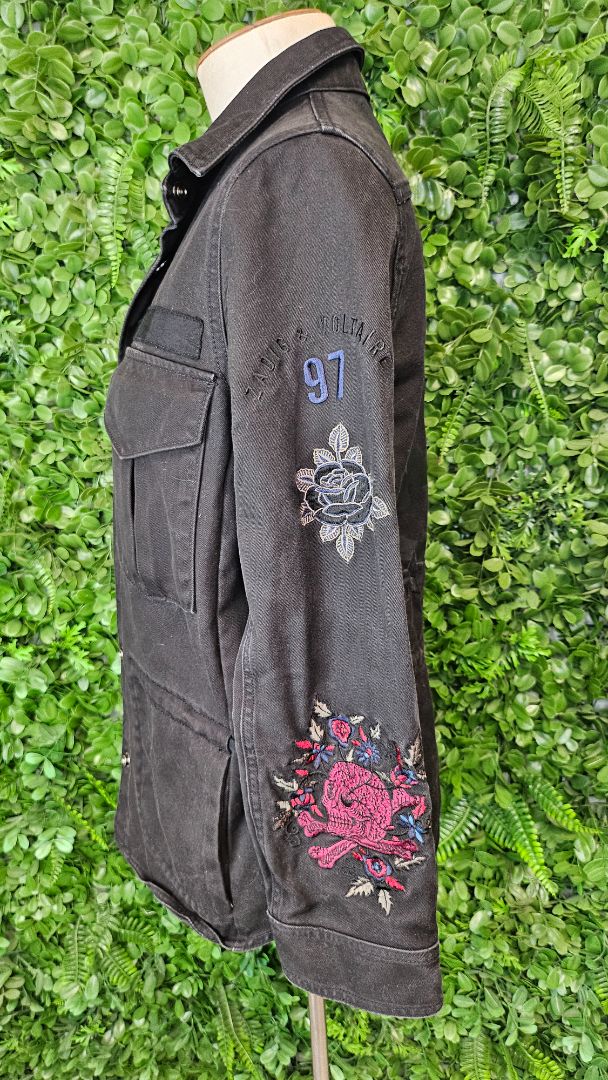 Zadig & Voltaire Black Cargo jacket (10)