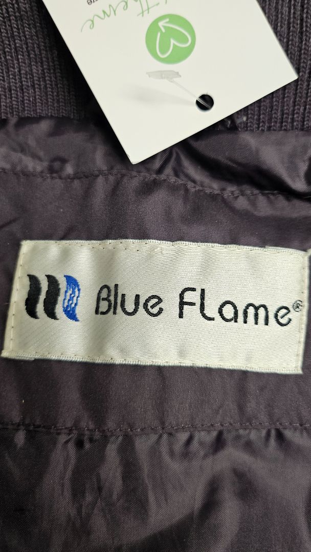 Blue Flame Plum Puffer Jacket (12)