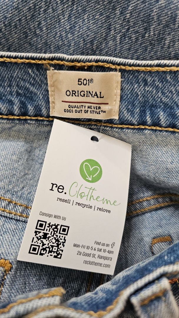 Levis Washed 501 Jeans (14)