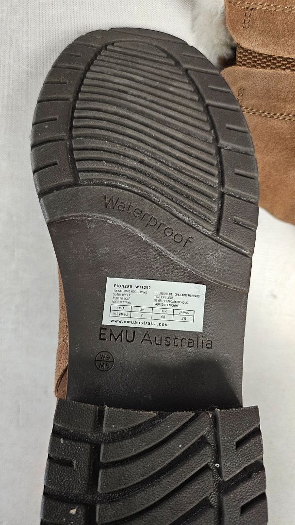 Emu Tan Pioneer Boot (40)