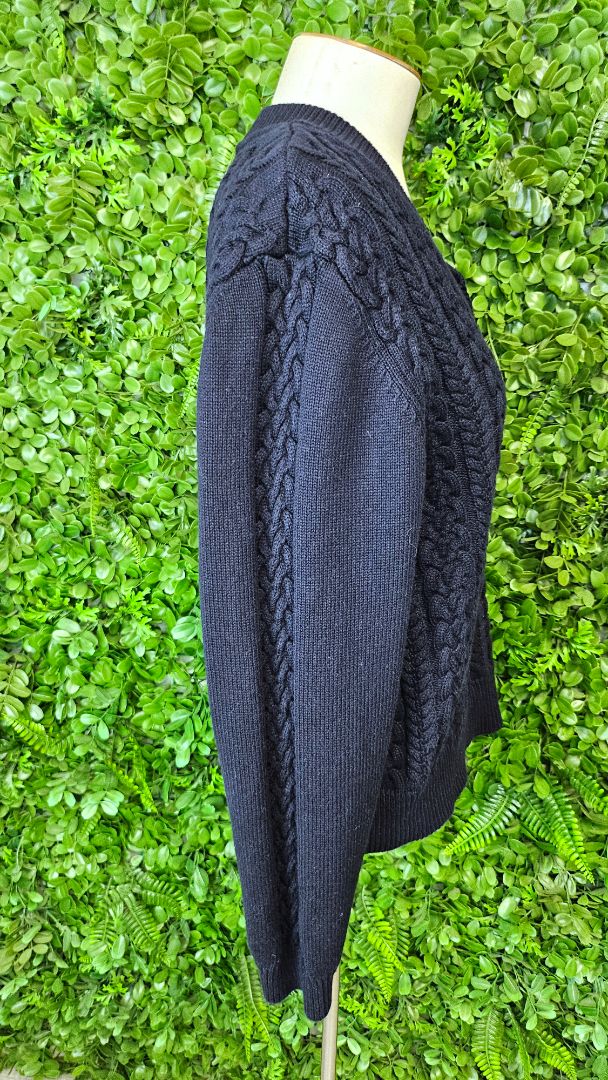 Charlie Jane Ink Cable Knit (12-14)