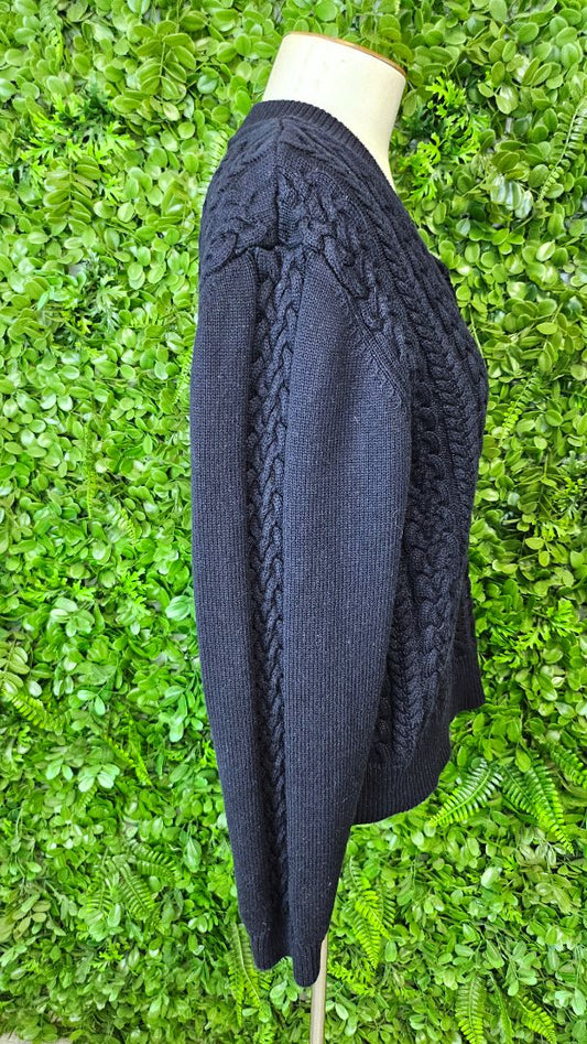 Charlie Jane Ink Cable Knit (12-14)