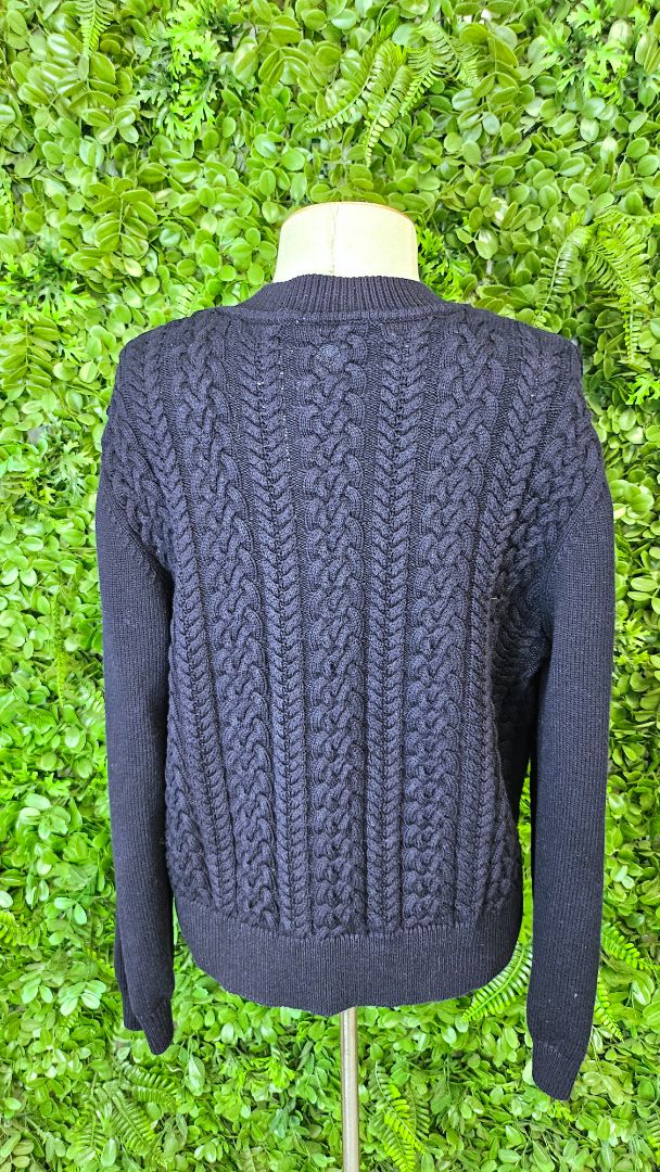 Charlie Jane Ink Cable Knit (12-14)