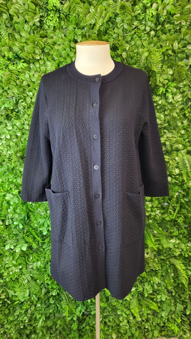 Holy Chic Navy Swing Cardi (16)