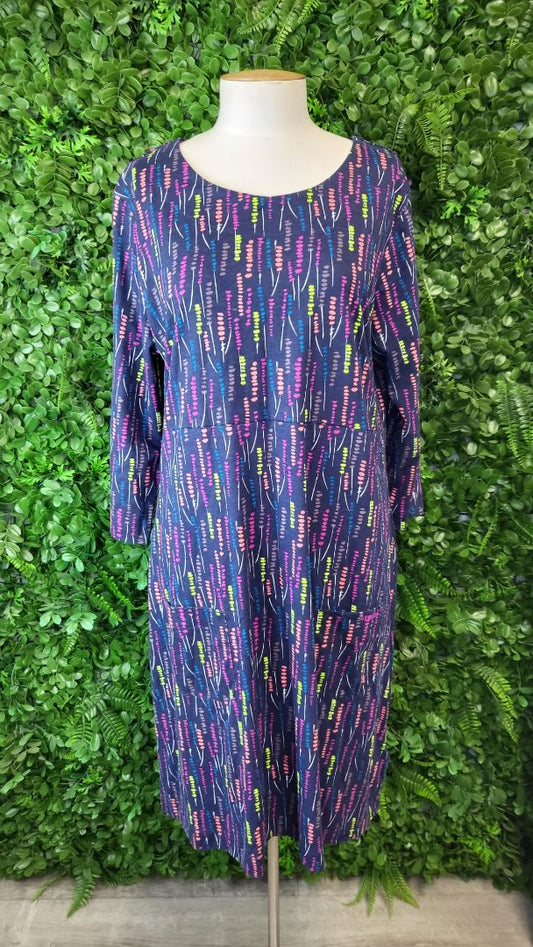 Weird Fish Print Tunic Dress (18)