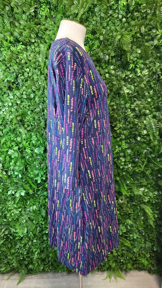 Weird Fish Print Tunic Dress (18)
