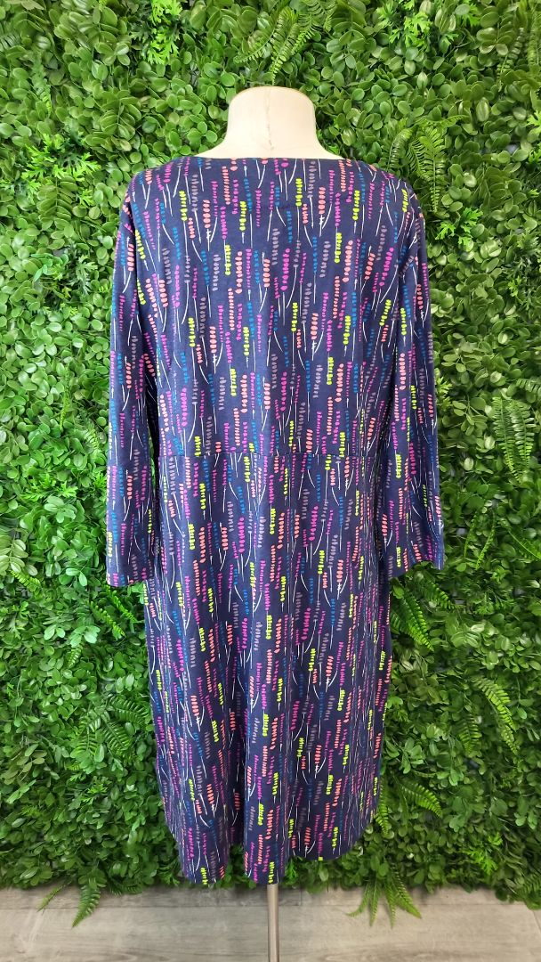 Weird Fish Print Tunic Dress (18)