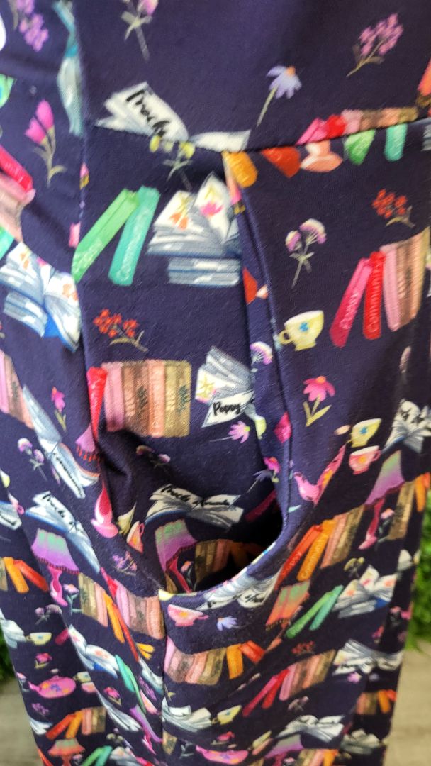 Popsy Print Book Dress BNWT (18)