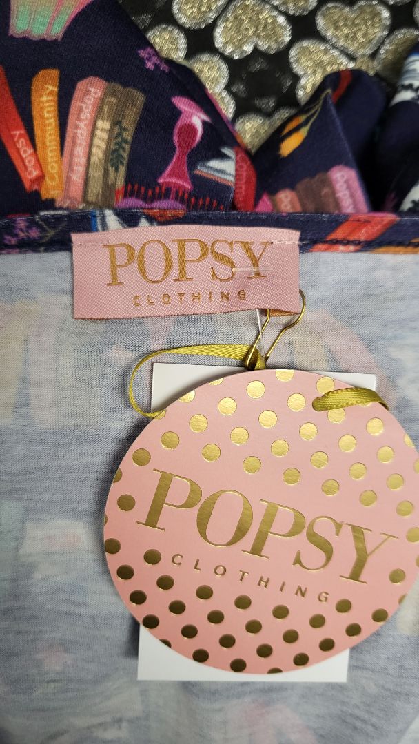 Popsy Print Book Dress BNWT (18)