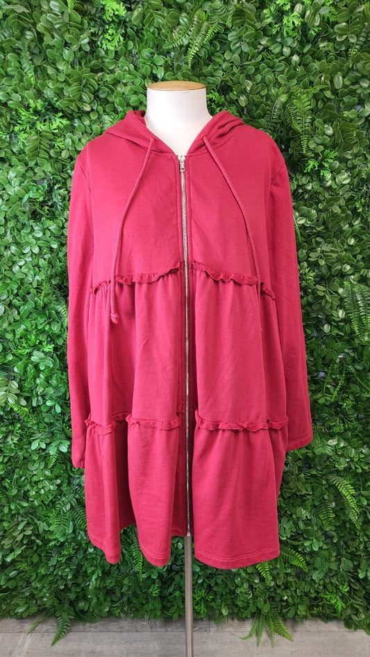 Curate Red Lady Lounge Jacket (18-20)