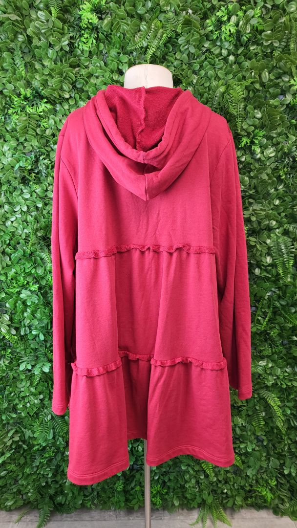 Curate Red Lady Lounge Jacket (18-20)