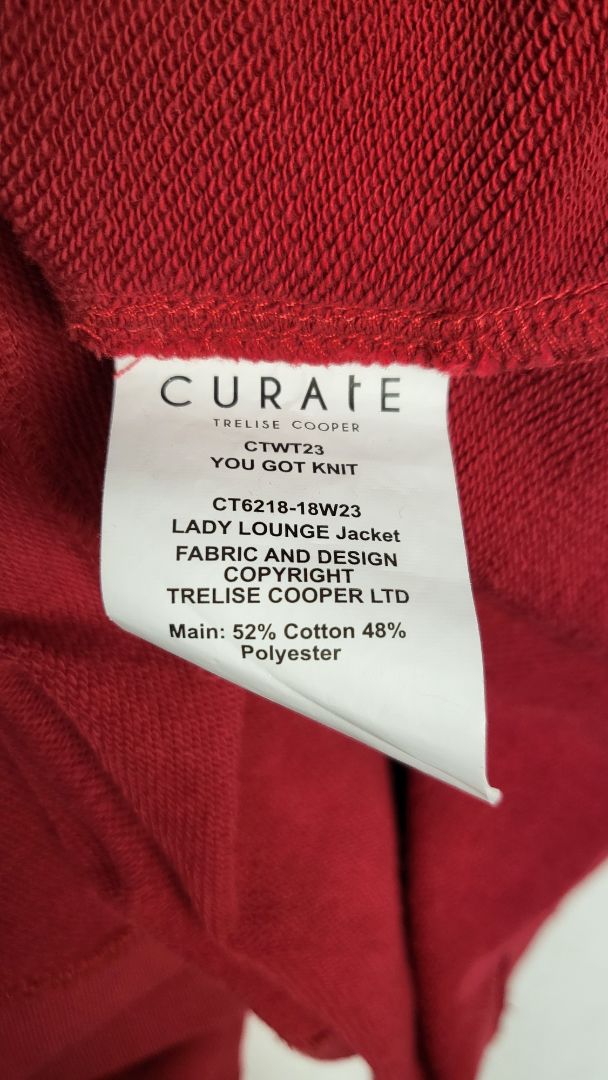 Curate Red Lady Lounge Jacket (18-20)