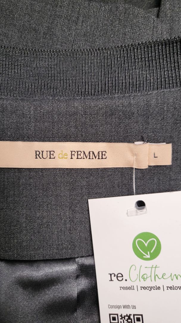 Rue De Femme Charcoal Amarella Blazer (14)