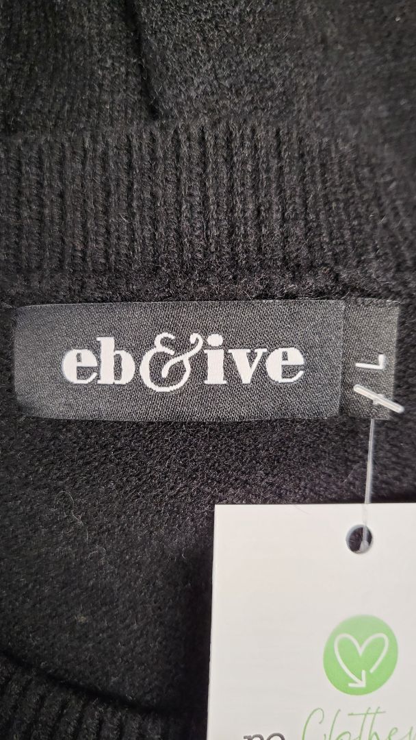 Eb & Ive Black Sequin Knit (14)