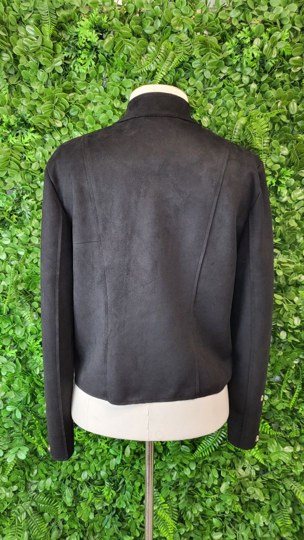 Joseph Ribkoff Black Eyelet Jacket (12)